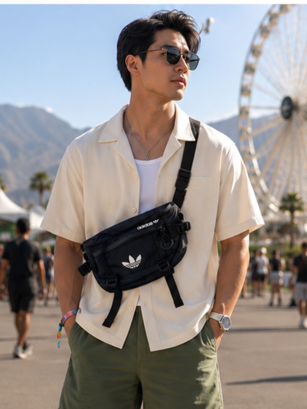 Adidas Originals Utility Crossbody/Fanny Bag